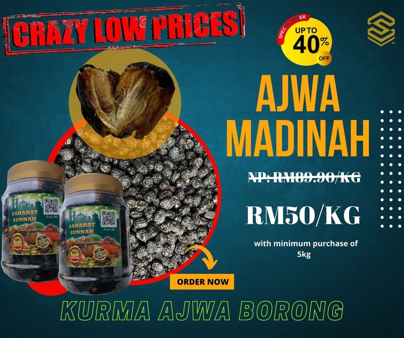 Sales Pages Kurma Ajwa borong